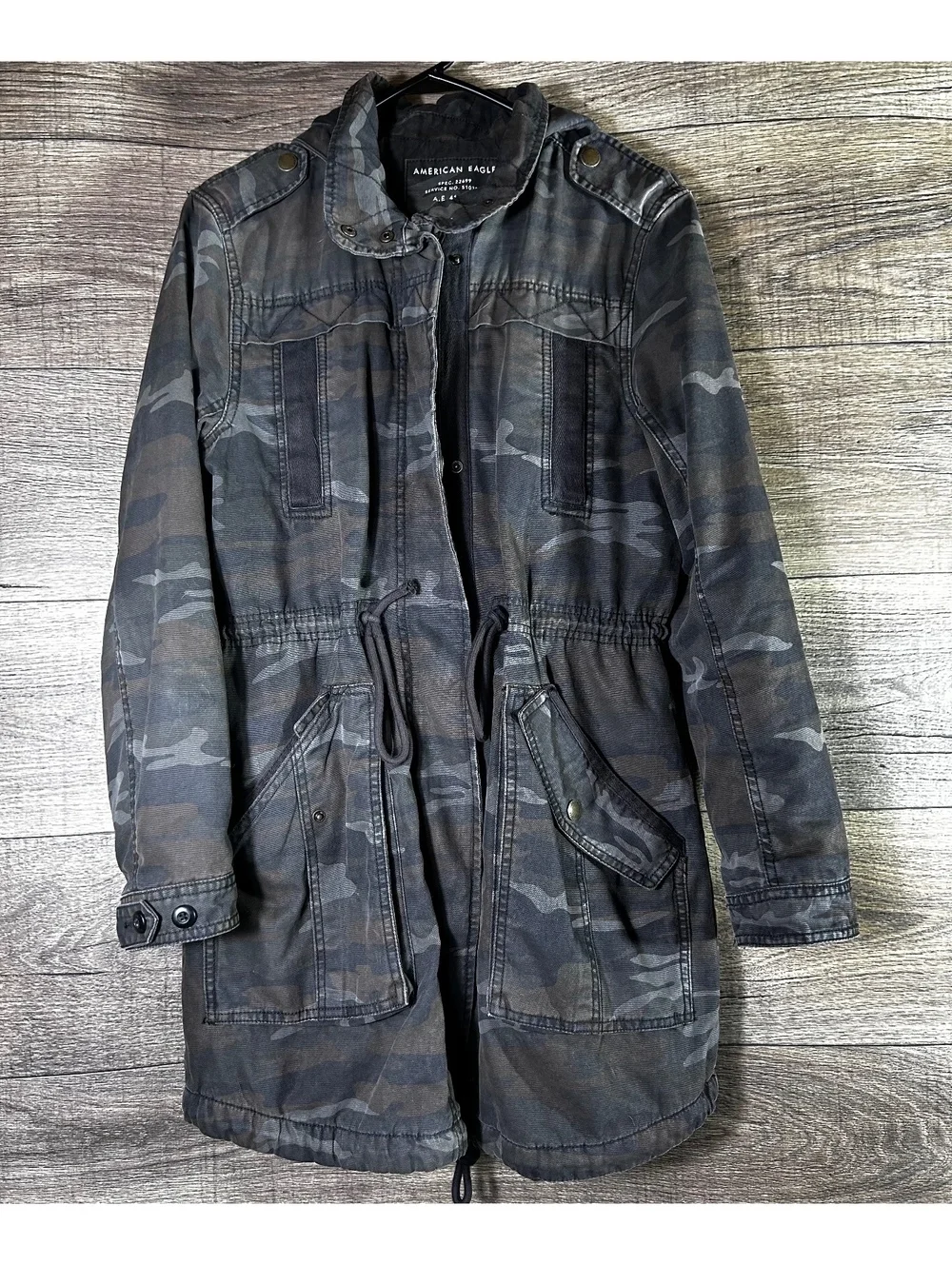 American Eagle Camo Utility Jacket